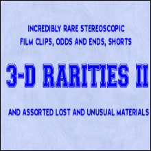 Title graphic for 3-Dimension Rarities II program